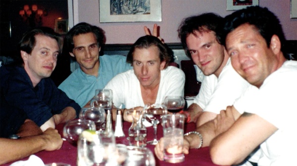 Quentin Tarantino (2. von rechts) mit einigen seiner Mitstreiter aus "Reservoir Dogs". Abb.: Koch Film