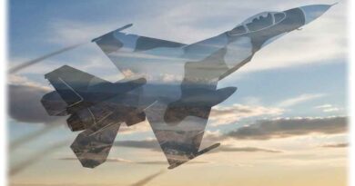 Bekommen Jagdflugzeuge künftig Tarnkappen aus 2D-Materialien wie MXemen? Visualisierung: KI Gemini, Prompt: Heiko Weckbrodt