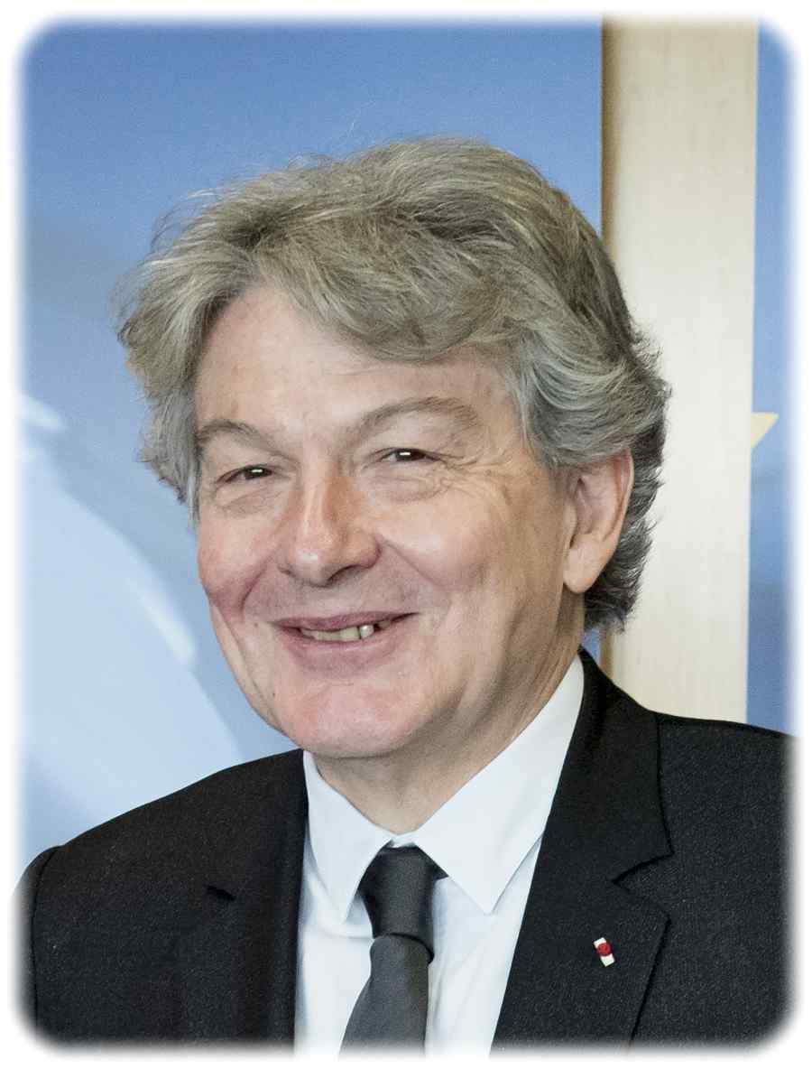Eu-Kommisar Thierry Breton. Foto: Etienne Ansotte für die EU-Kommission