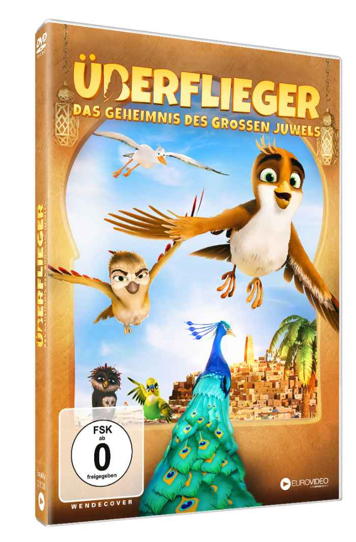 DVD-Hülle von "Überflieger - Das Geheimnis des großen Juwels". Abb.: Eurovideo