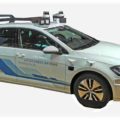 VW zeigt auf der Connect ec 2019 in Dresden auch diesen Golf als Technologieträger fürs autonome Fahren. Foto (bearbeitet/freigestellt): Heiko Weckbrodt