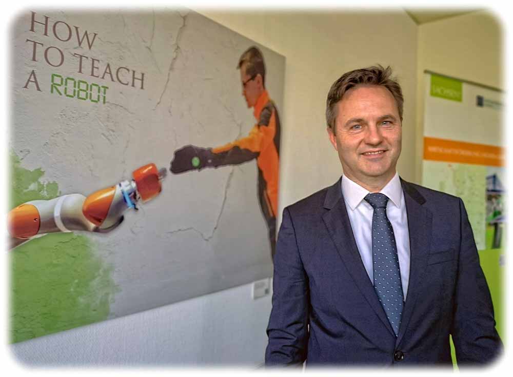 Thomas Horn ist seit Herbst 2018 der Geschäftsführer der Wirtschaftsförderung Sachsen (WFS). Foto: Heiko Weckbrodt