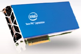 Als Einschub konzipiert: Der "Xeon Phi" für Supercomputer. Abb.: Intel