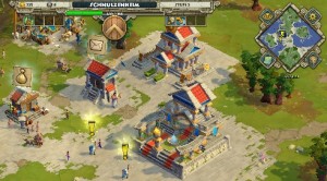 Die Heimatstadt bei AoE Online. Abb.: BSF