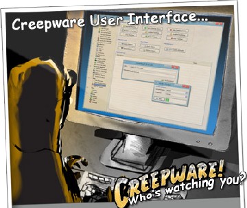 Nutzeroberfläche für ein Creepware-Programm. Abb.: Symantec