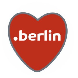 Werbelogo der Firma DOTBERLIN,. die sich die Internet-Adressendung ".berliN" gesichert hat. Abb.: DOTBERLIN