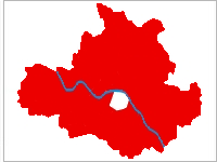 Weißer Fleck in der Dresden-Karte: das Logo der BI "DSL für Striesen". Abb.: BI