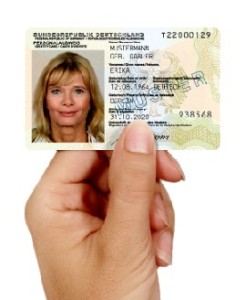 Der elektronische Personalausweis. Foto: Bundesinnenministerium