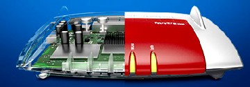 Fritzbox-Router. Foto: AVM