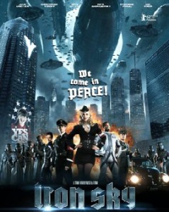 Dick aufgetragen und durch die Netzgemeinde mitfinanziert: Nazi-Ufo-Satire "Iron Sky". Abb.: Blind Spot Pict.