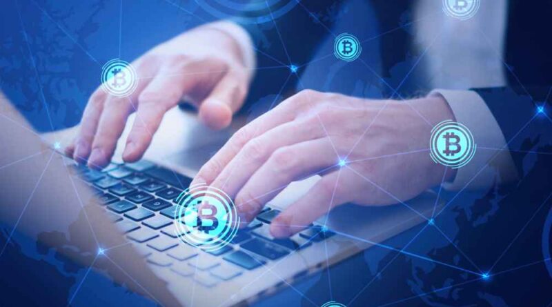 Foto: freepik.com, https://www.freepik.com/free-photo/man-using-laptop-work-connect-with-others_25066877.htm#fromView=search&page=1&position=0&uuid=2330a30a-2937-406e-a752-dda60ea4e748&query=Blockchain-Technologie, Lizenz: free (Freepik), https://www.freepik.com/ai/docs/licenses-attribution