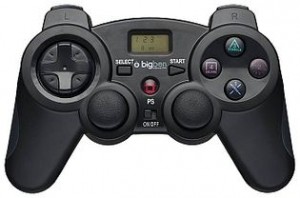 Kinderschloss für die PS3 - mitr Restspieldauer-Display. Abb.: Bigben