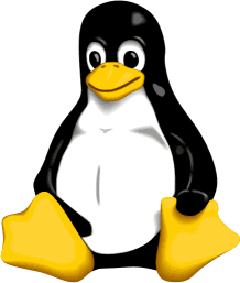 Der Pinguin - das Linux-Maskottchen. Abb.: Larry Ewing, Unix AG, 