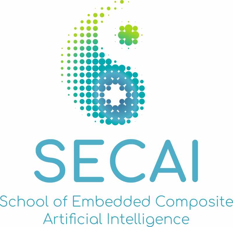 Das Logo der neuen Zuse-Schule "School of Embedded Composite AI" in Dresden. Grafik: TUD