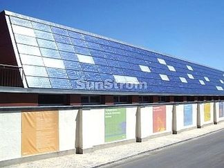 Der Sunstrom-Hauptsitz in Dresden-Hellerau. Abb.: Sunstrom