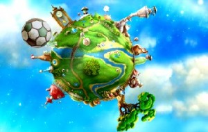 Oje, ein Meteorit schlägt gleich ein: "The Tiny Bang". Abb. (3): Colibri